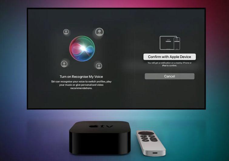 Apple TV将支持多用户语音识别：提供个性化体验
