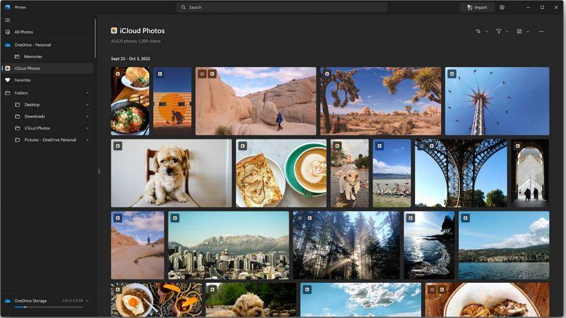 微软宣佈 Windows 11 照片应用整合 iCloud Photo