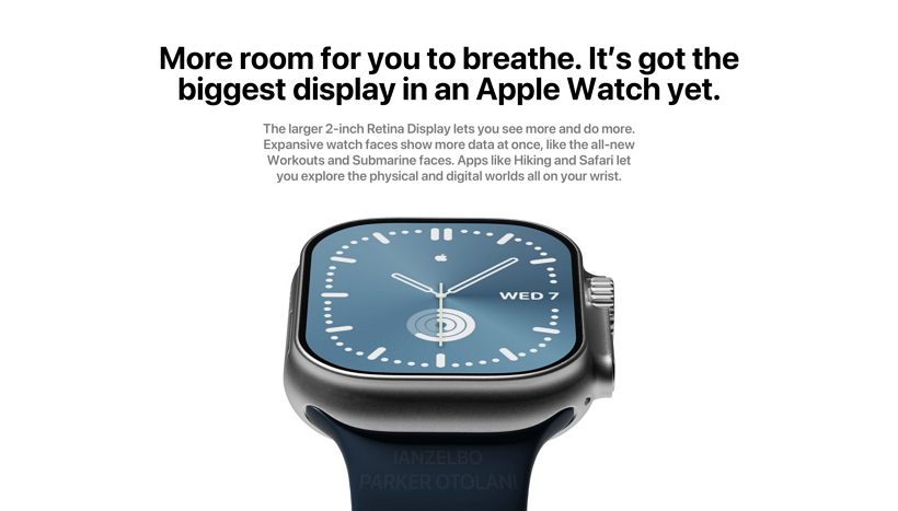 设计师展示 Apple Watch Pro 新设计：带来不一样的新感受
