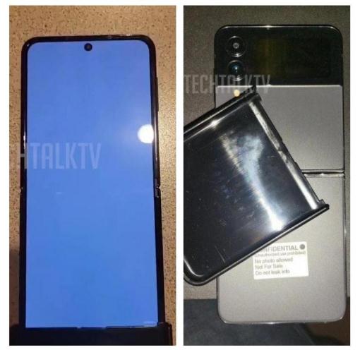 三星翻盖新机Samsung Galaxy Z Flip 4 曝光：真机屏幕折痕更浅更淡
