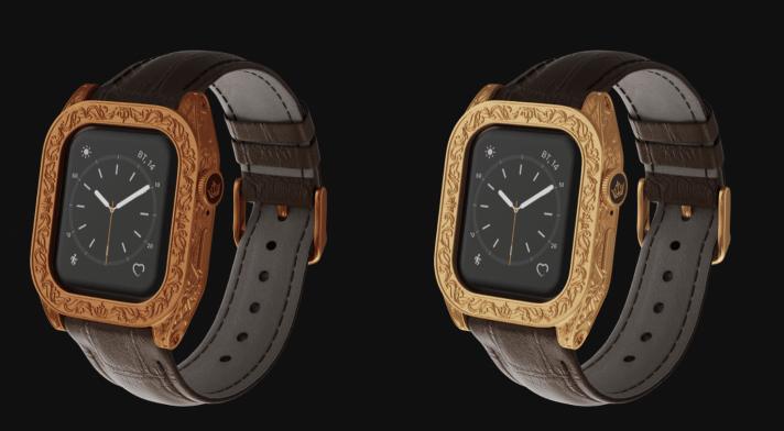 超美边框的奢华 Apple Watch Series 7：最高要价25070美元