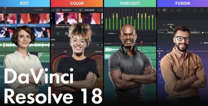 DaVinci Resolve 18发布：在苹果M1设备上性能增幅最高可达30倍