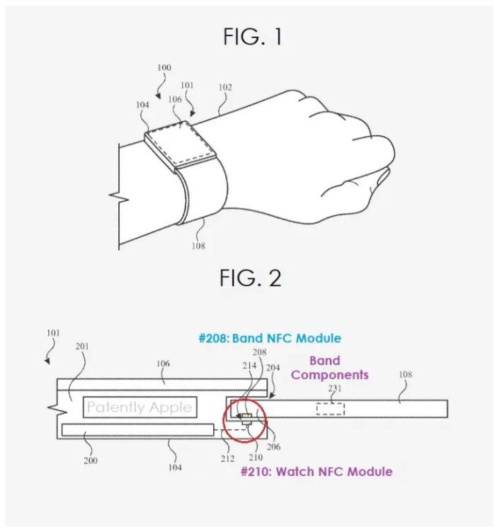 苹果新专利可用于检测未认证的 Apple Watch 表带