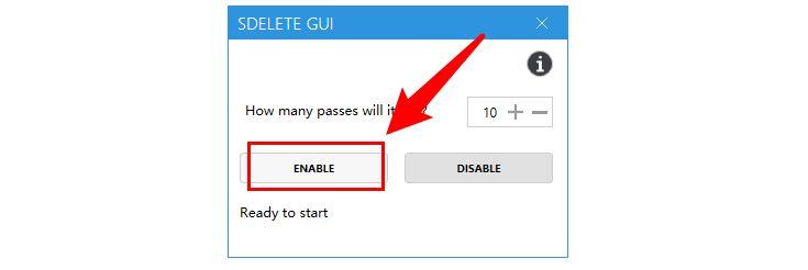 SDelete-Gui （文件粉碎工具）下载及使用教程