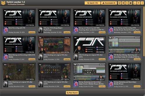 Twitch Leecher - 免费twitch视频下载工具[含使用教程]
