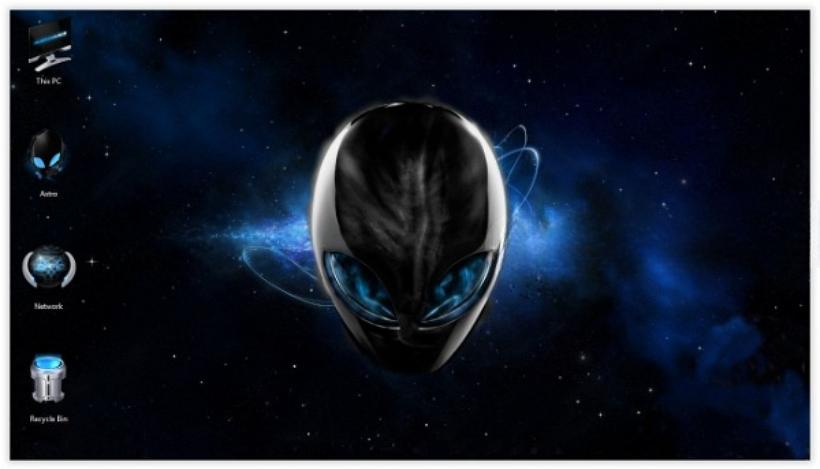 Alienware外星人主题包(电脑外星人主题)下载及使用教程