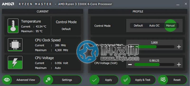 AMD超频软件(官方CPU超频软件下载) - AMD Ryzen Master 