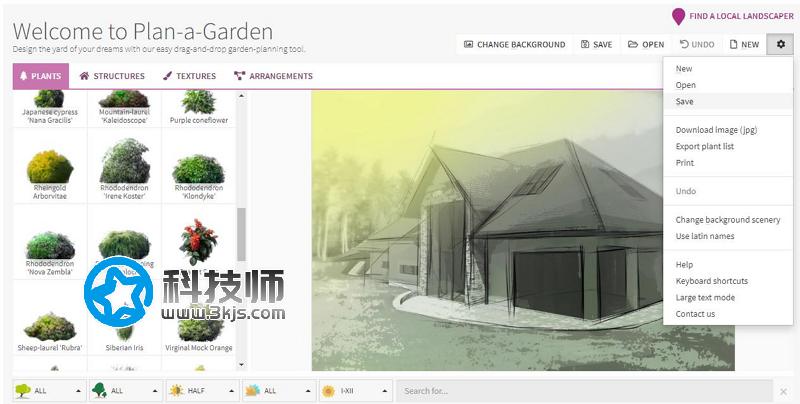  Plan-A-Garden ：免费园林景观庭院设计工具