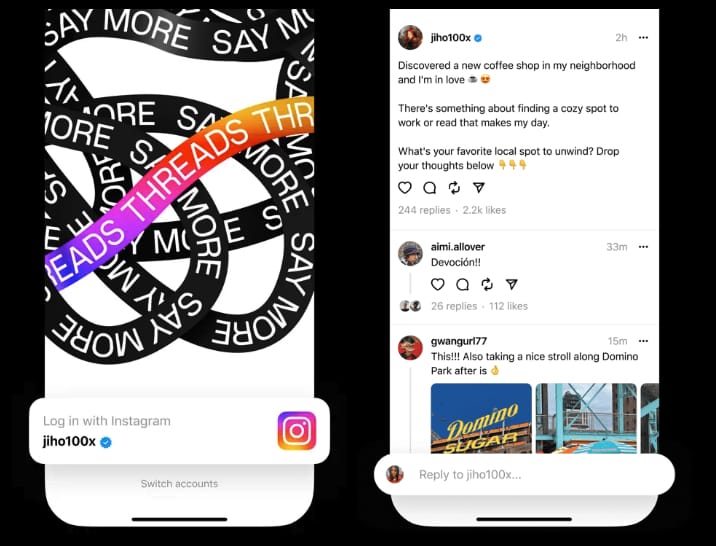 Instagram文字版App – Threads开放预约下载了