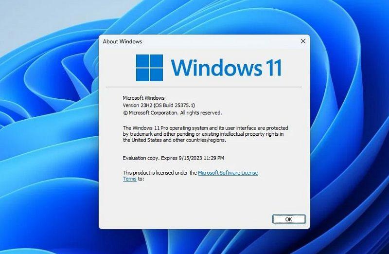 微软确定Windows 11 23H2 推出时间 ：新功能未必有23H1那么多