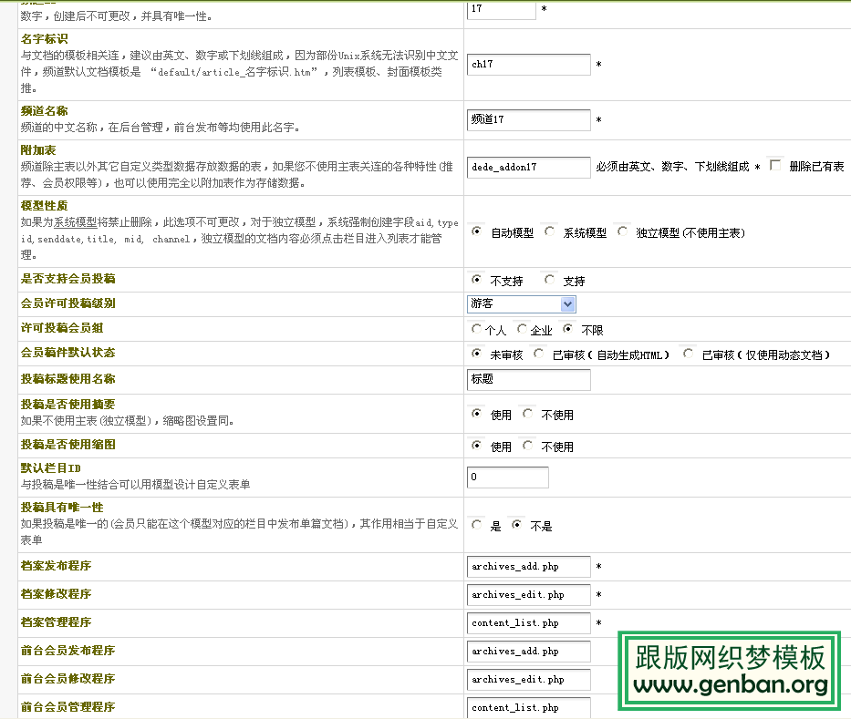 新增内容模型图